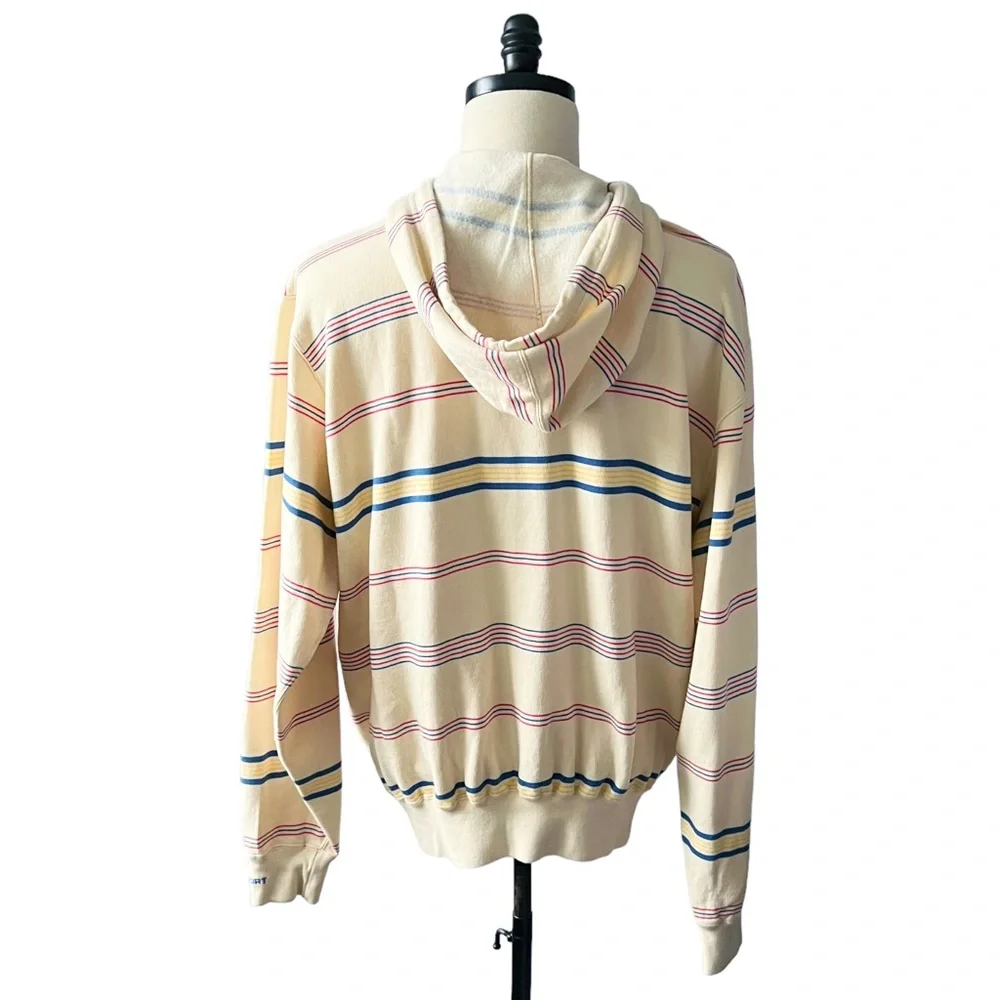 Polo Ralph Lauren Vintage Stripe Hoodie | LARGE NWOT_3